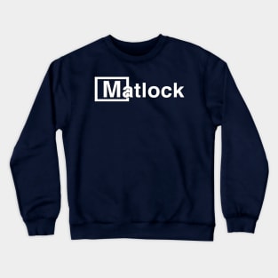 Matlock logo Crewneck Sweatshirt